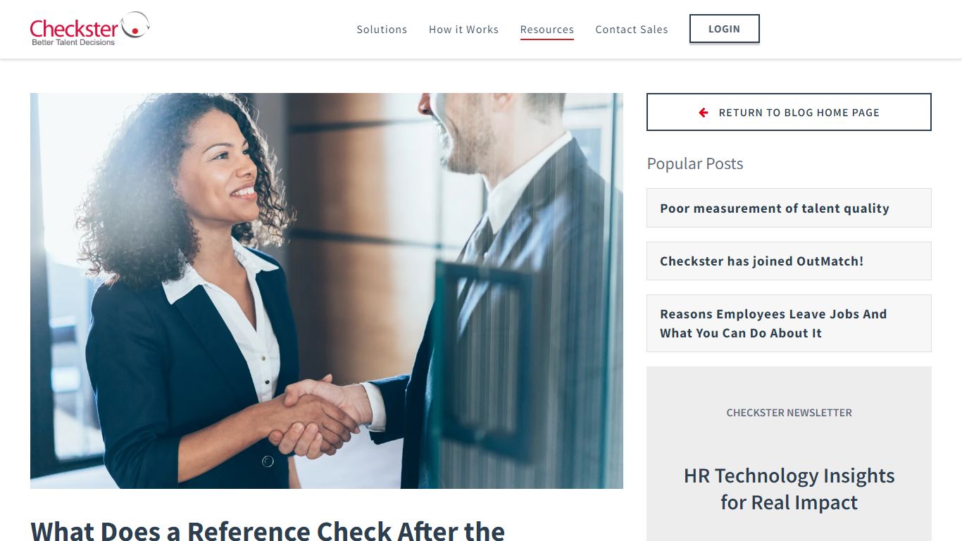 What Does a Reference Check After the Interview Mean? - Checkster