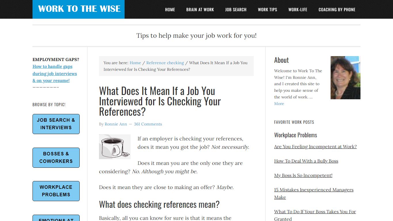 What Does It Mean If a Job You Interviewed for Is Checking Your References?